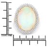 Image 3 : Yellow Gold Ethiopian Opal & Diamond Ring