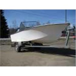 Tuulilasivene + Suzuki 20hv perämootori + omavlmiste traileri vm-06