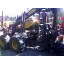 Timberjack takapää FMG nosturi