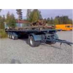 JYKI 4 aks. konttiperävaunu