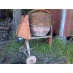 Betonimylly valovirta