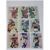 Image 1 : Lot of 9 NFL Transparent Football Cards
