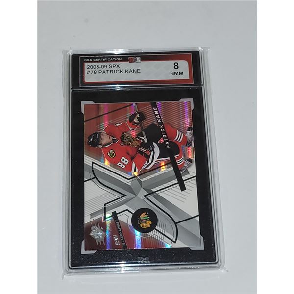 2008-09 SPX #78 Patrick Kane - Graded 8 NMM