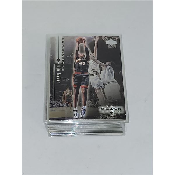 Lot of Black Diamond NBA Basketball Cards - Mint