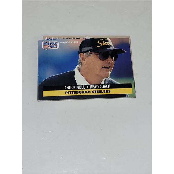 Lot of 1991 Pro Set NFL Football Coach Cards - Mint