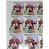 Image 2 : Lot of 16 NFLPro Set Charles Healey Cards - Mint