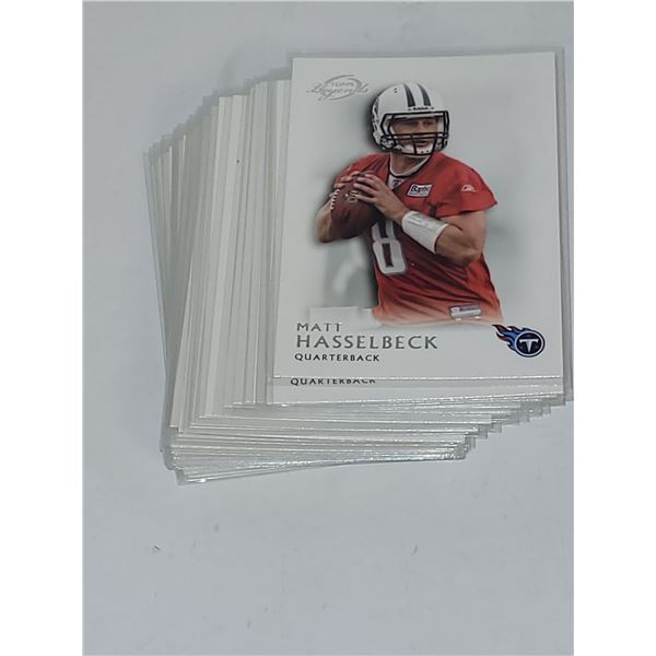 Lot of 2011 Topps Top Legends Sleeved NFL Football Cards - Mint