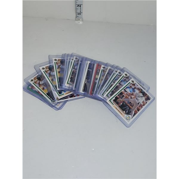 Lot of MLB Baseball Cards in Top Loaders - Mint