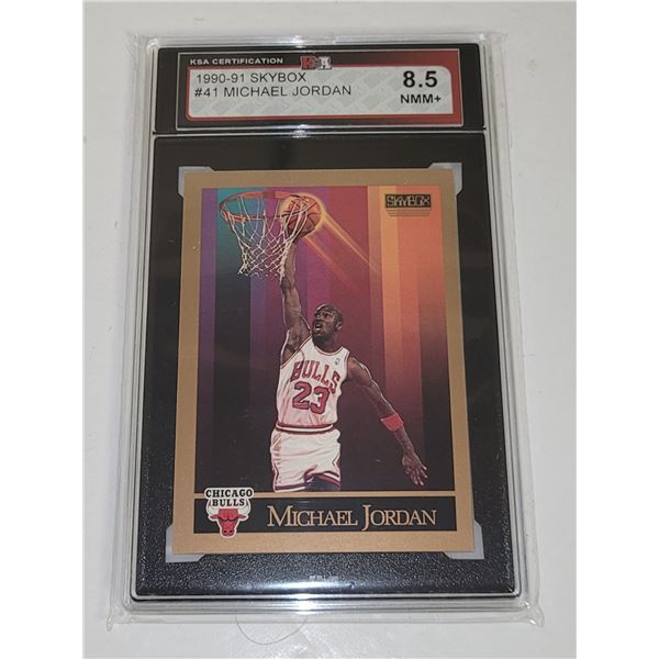 1990-91 Skybox #41 Michael Jordon - Graded 8.5 NMM+