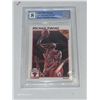 Image 1 : 1991 NBA Hoops #30 Michael Jordan Most Valuable Player - Graded 8