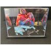 Image 1 : GIANCARLO ESPOSITO SIGNED SIGNED BREAKING BAD BLUE METH DISPLAY (WWOC COA AND PHOTO)