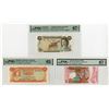 Image 1 : Bahamas, Bermuda, and Vanuatu Issued and Specimen Banknote Trio, 1968 to 2014