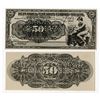 Image 1 : Brazil. Republic of the United States of Brazil, E.12A (1912), Obverse and Reverse Photo Proofs
