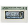 Image 1 : Bank of Canada, 1954 (1972), "Modified Portrait" Replacement Banknote