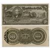 Image 1 : Repœblica de Chile, 1912, Obverse and Reverse Photo Proof Pair from TDLR & BW&C Archives