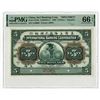 Image 1 : International Banking Corp., 1905, High Grade Shanghai Branch Specimen Banknote