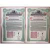 Image 1 : Imperial Chinese Government Hukuang Railways, 1911, £20, I/U Pair of Bonds