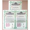 Image 1 : Imperial Chinese Government, 1911, Hukuang Railways, £20, I/U, 5% Sinking Fund Gold Coupon Bond Trio
