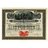 Image 1 : Banco de Colombia, ca.1900-1920 Specimen Circulating Bond