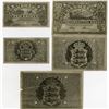 Image 1 : National Bank, 1911 to 1912, Assortment of Obverse and Reverse Photo Proofs