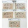 Image 1 : Germany. Reichsbanknote, 1910, Issued Banknote Quintet