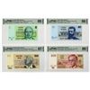 Image 1 : Bank of Israel. 1978-79, 5738-39 Issue Banknote Quartet