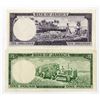 Image 2 : Bank of Jamaica, L.1960 (1961), Issued Banknote Pair