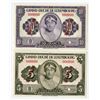 Image 1 : Grand Duche de Luxembourg, ND (1944), Specimen Banknote Pair
