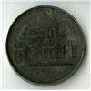 Image 2 : Columbus Exposition, 1893, Copper Medal with Portrait of Columbus and Administration Building.