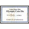Image 2 : Olympic Torch - Stadium, $5 Gold Obverse Proof Coin Cancelled Die, 1995