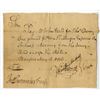 Image 1 : Revolutionary War Connecticut, 1778 Warrant or Check Payment for a Soldier's Sickness