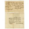 Image 1 : Revolutionary War Discharge Document and Final Payment Lot of 2 Pieces, March 23, 1783