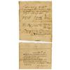 Image 1 : State of Connecticut, Pay-Table Office, 1783, David Hawley Letter and Payment Certificate