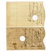 Image 2 : State of Connecticut, 1784 and 1785, Treasury Office Pair of Receipts