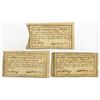 Image 1 : Connecticut Comptroller's Office, 1789 and 1791,  I/C, 10/- Payment Trio