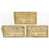 Image 1 : Connecticut Comptroller's Office, 1789, 1790, and 1791,  I/C, 10/- Payment Trio
