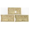 Image 1 : Connecticut Comptroller's Office, 1790-91,  I/C, £1 Payment Trio