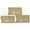 Image 1 : Connecticut Comptroller's Office, 1791,  I/C, £1 Payment Trio