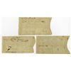 Image 2 : Connecticut Comptroller's Office, 1791,  I/C, £1 Payment Trio