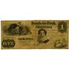 Image 1 : Southern Bank of Kentucky, 1862 Issued Obsolete Banknote.