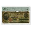 Image 1 : Legal Tender Note, $1, 1862, Fr#17a, Series 1-166, Chittenden | Spinner Signature, Issued Banknote