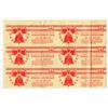 Image 1 : U.S.D.A. Food Coupon Booklet Cover Uncut Sheet of  6 covers, ND (ca.1960-1980s)