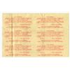 Image 2 : U.S.D.A. Food Coupon Booklet Cover Uncut Sheet of  6 covers, ND (ca.1960-1980s)