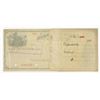 Image 2 : CA. Decker, Jewett & Co. Bank, 1898, Specimen Certificate of Deposit
