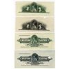 Image 1 : Liberty Portrait on ABNC Proof Bond or Stock Certificate Titles, All with same Liberty facing left F