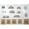 Image 1 : ABNC, Assortment of Proof Vignettes Including ABN Playing Card Proofs(2), 1840s-1960s.
