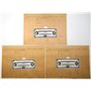 Image 1 : Texas. Republic National Bank of Dallas, 1957 Proof Check Trio.