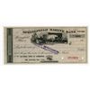 Image 1 : IL. Springfield Marine Bank, ND (1910-19), Specimen Check or Draft