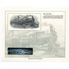 Image 1 : Iron Horse Engraving by Charles Skinner and Edwin Gunn for ABN in 1902 Reprinted Souvenir Card by AB