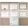 Image 1 : Palestine & Israel Assortment of Banking and Finance Certificates, ca.1921 to 1963